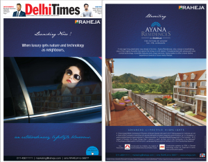 Full Page Ad in Delhi Times Newspaper
