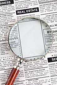 Classified Ads on Newspaper